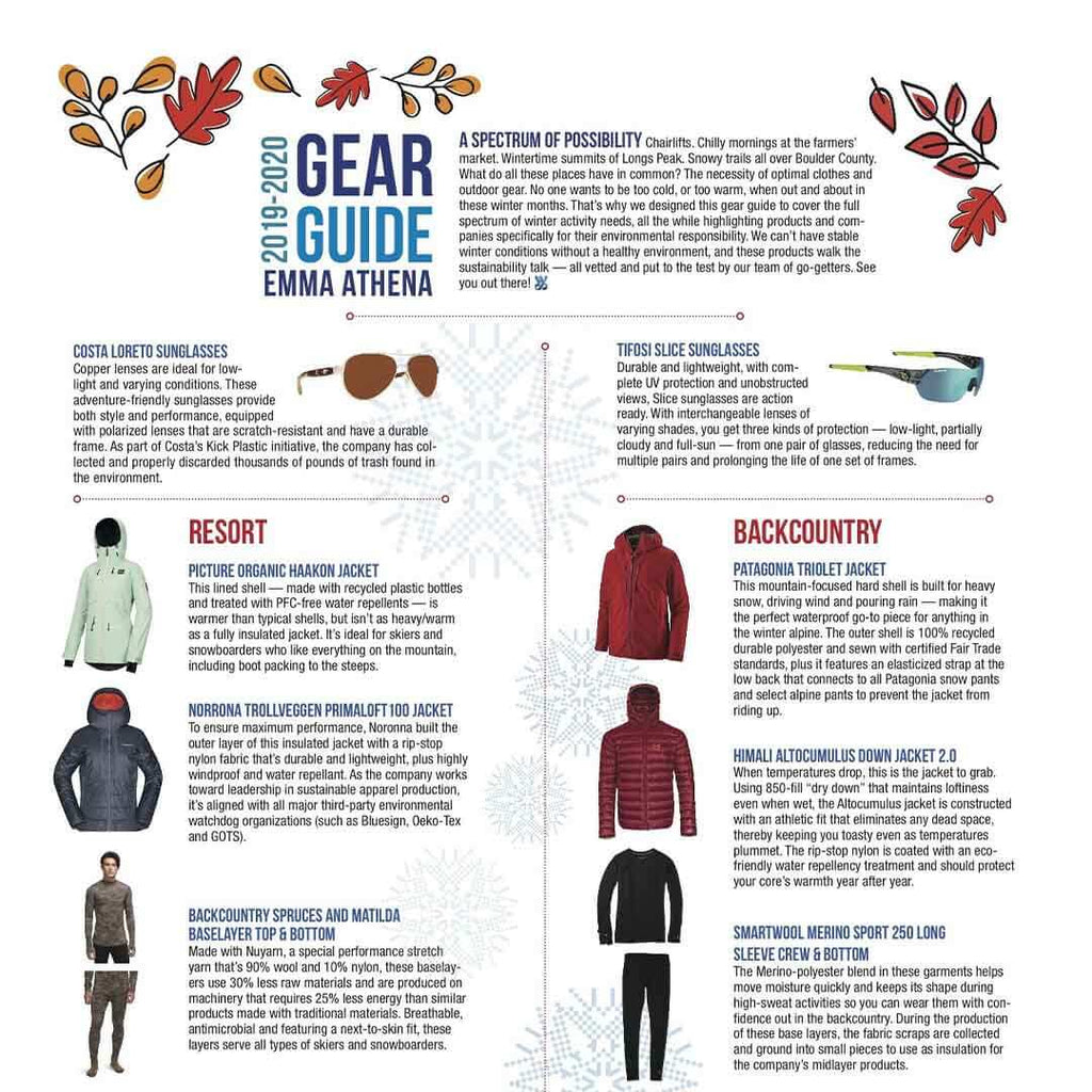 Boulder Weekly Gear Guide: 2019-2020