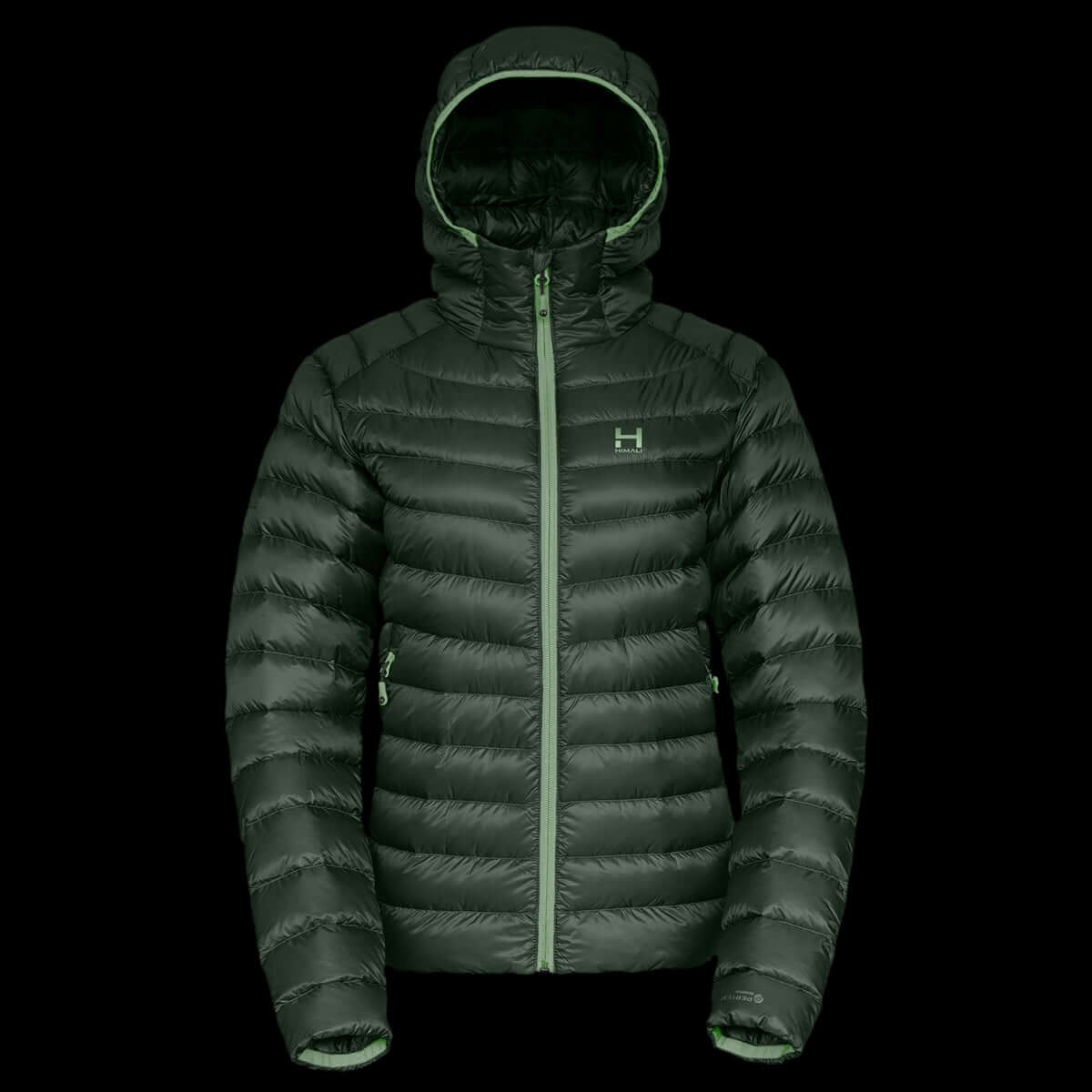 WOMENS ACCELERATOR DOWN JACKET (HOODED)