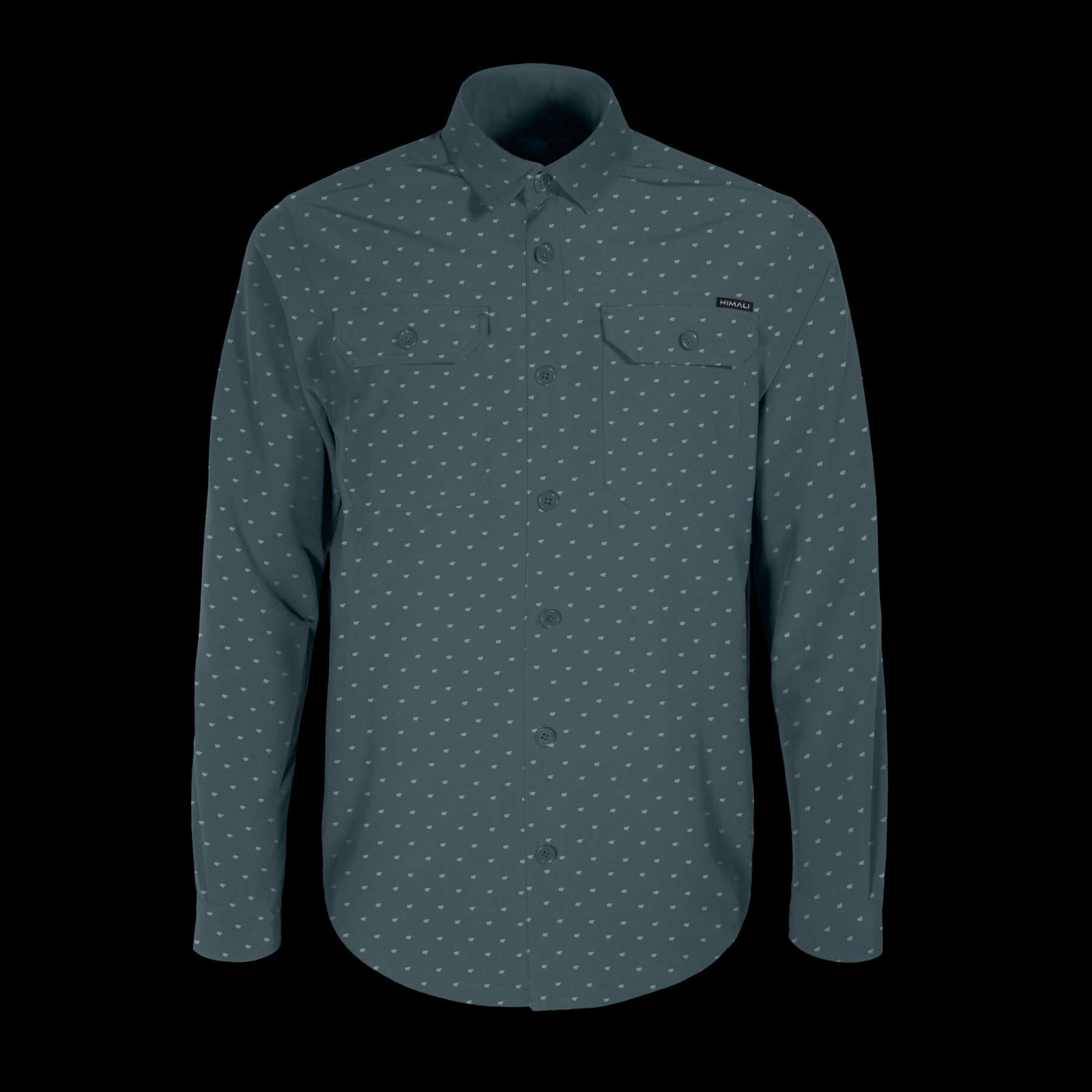 Mens Voyage Long-Sleeve Button Down