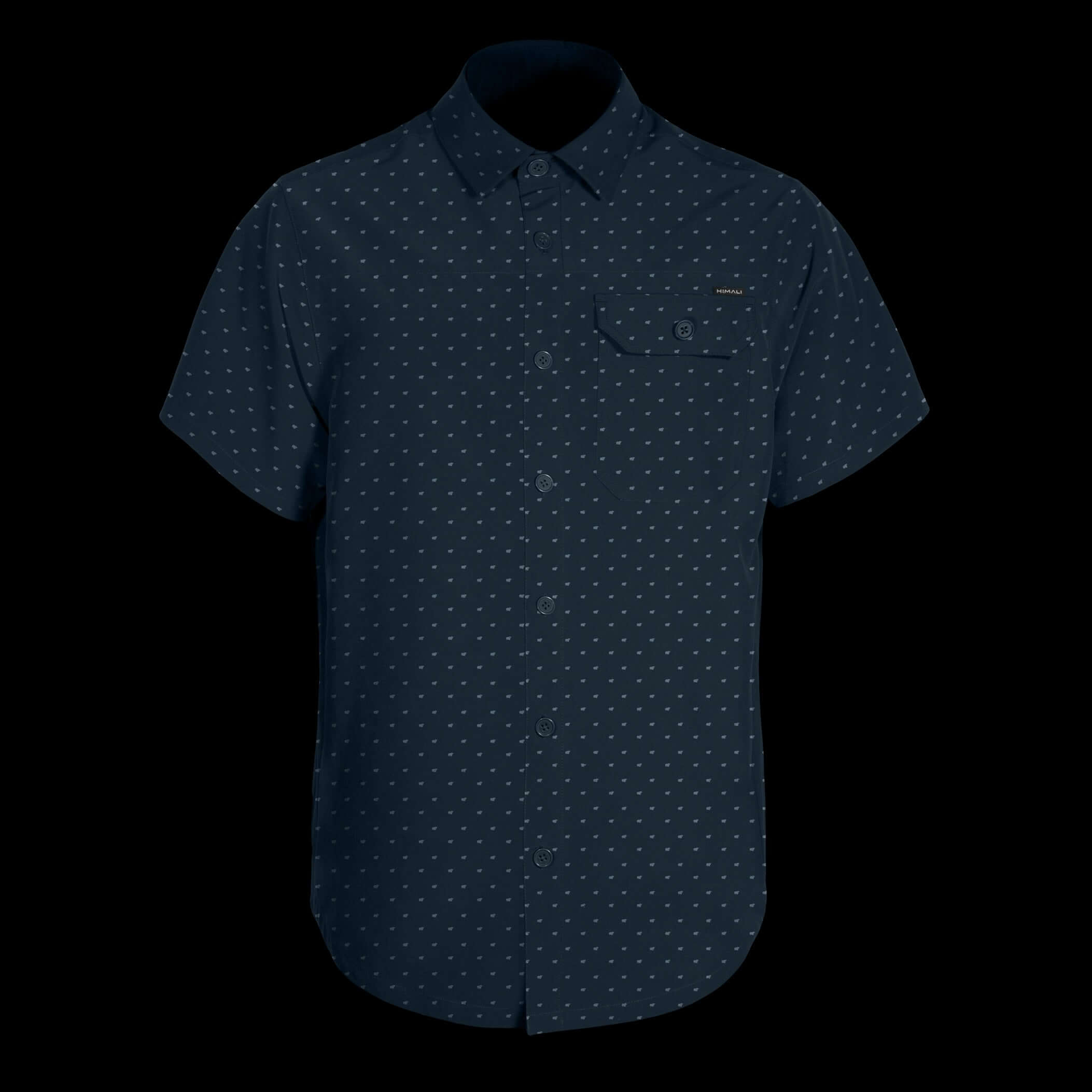 Mens Voyage Short-Sleeve Button Down