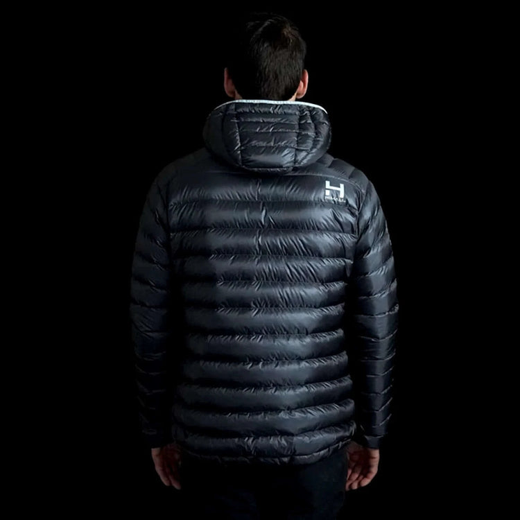 MENS ACCELERATOR DOWN JACKET (HOODED)