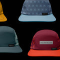  a combination of boulder 5 panel hats