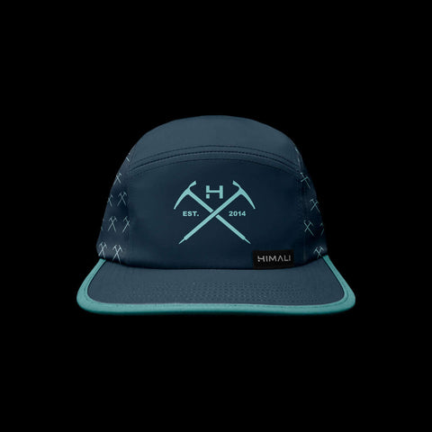 10TH ANNIVERSARY BOULDER 5 PANEL HAT in DEEP LAKE 