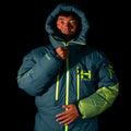 a fit photo of Winter K2 Summiter Mingma G Sherpa wearing the HIMALI 8000m down suit