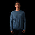 fit photo for the mens pursuit long sleeve tech tee featuring quick dry materials