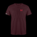 product photo of the mens pursuit short sleeve tech tee in colorway HYPOXIC with a small HIMALI logo on the left chest