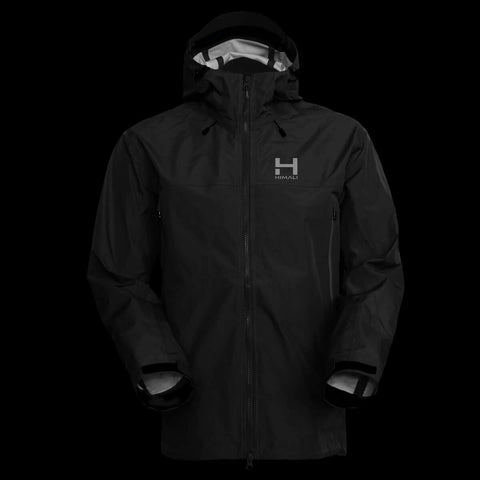 A product photo of the Men's Monsoon Hardshell 4-Season Waterproof jacket in the color Cosmos made of a 20K/20K Waterproof Breathable Membrane