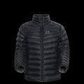 product photo of the womens NONhooded Peak 7 down jacket in colorway DARKEST NIGHT with 700 fill power RDS certified HyperDry down jacket